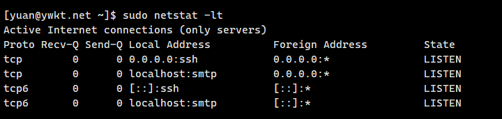 netstat