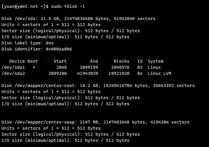 fdisk