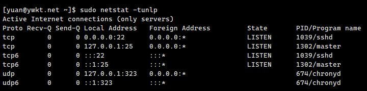 netstat