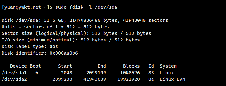 fdisk