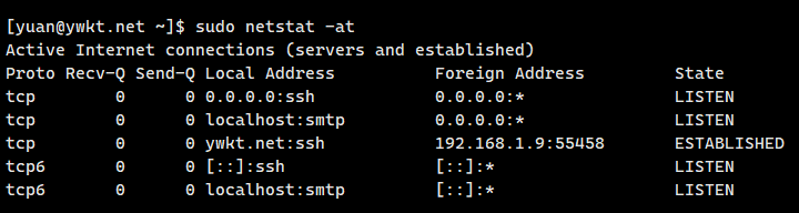 netstat