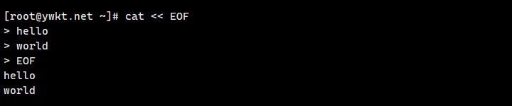 重定向