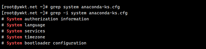 grep