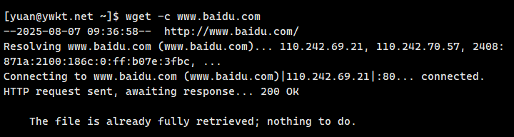 wget