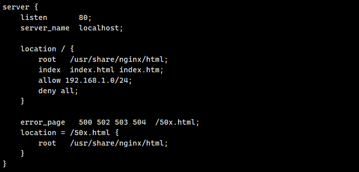 nginx