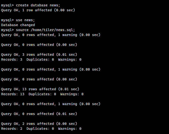 mysql
