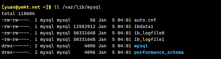 mysql