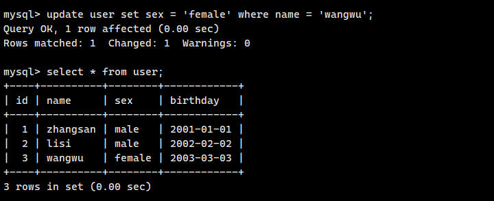 mysql