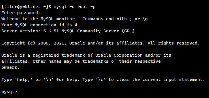 mysql