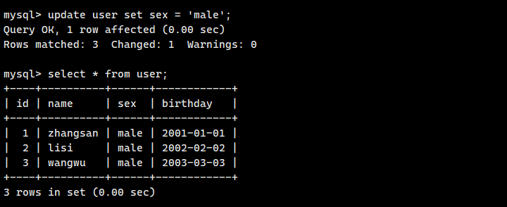 mysql