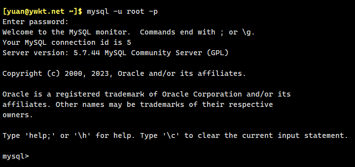mysql