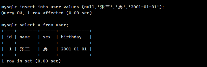 mysql