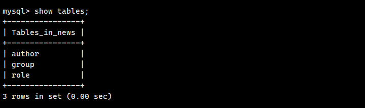 mysql