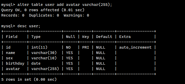 mysql