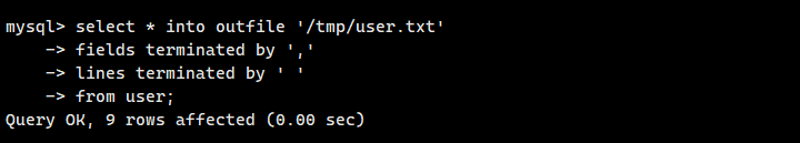 mysql