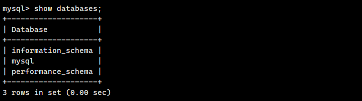 mysql