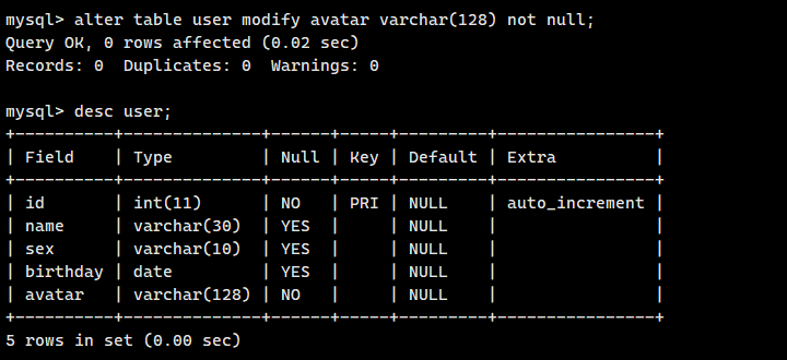 mysql