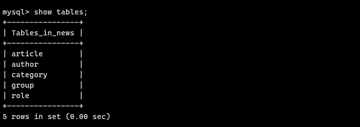 mysql