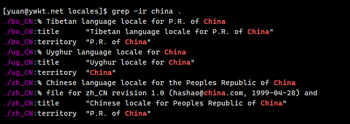 grep