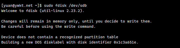 fdisk