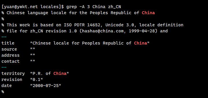 grep