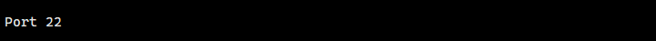 ssh